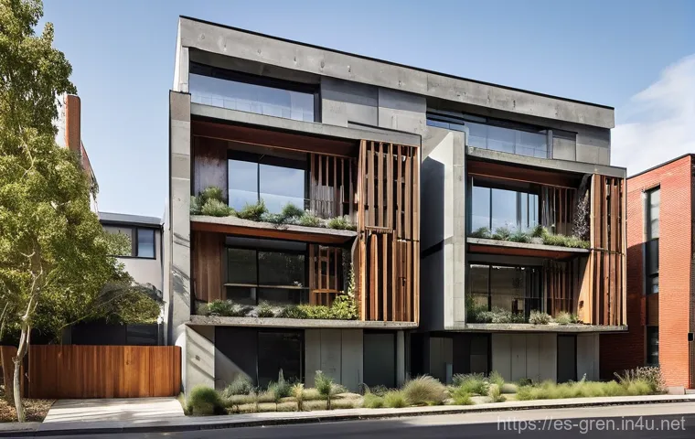 친환경 건축과 대체 재료 연구 - **Prompt 1: Biophilic Office Space with Vertical Garden**
    A bright, modern office interior desig...